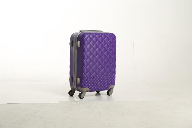 Lightweight Luggage Travel Suitcase - Purple