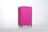 Lightweight Luggage Travel Suitcase - Rose Red