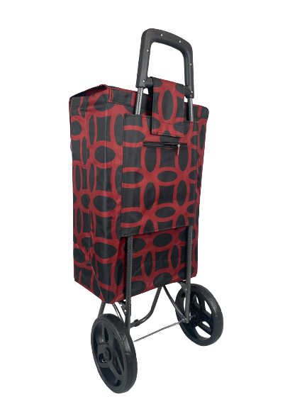 2 Wheel Shopping Trolley - RedShape