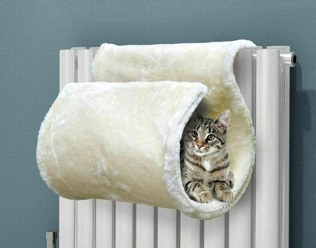 Cat Radiator Bed U shape-Cream
