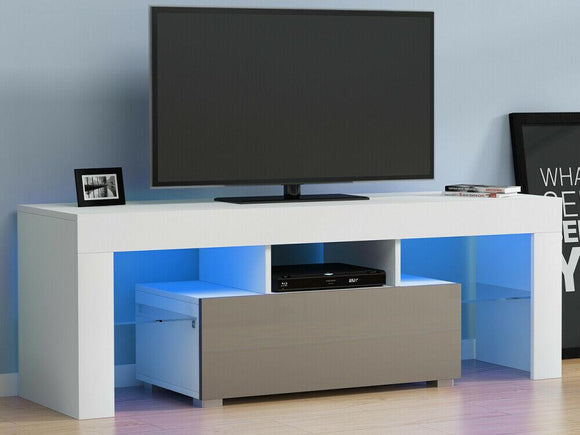 LED TV STAND 130CM - GREY
