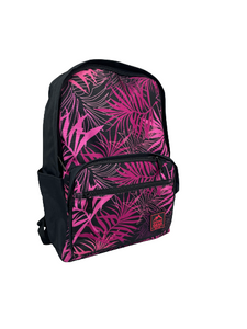 Backpack leaf design – Pink