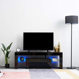 LED TV STAND 130CM -BLACK