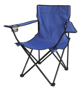 Redwood Folding Canvas Chair Blue