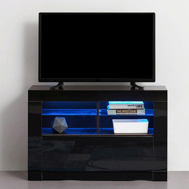 LED TV STAND 100CM - BLACK