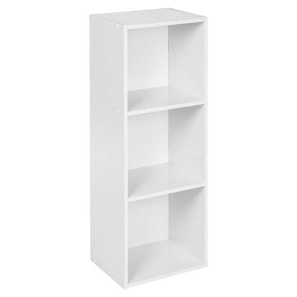 Modern White Wooden Storage Display 3 Tier